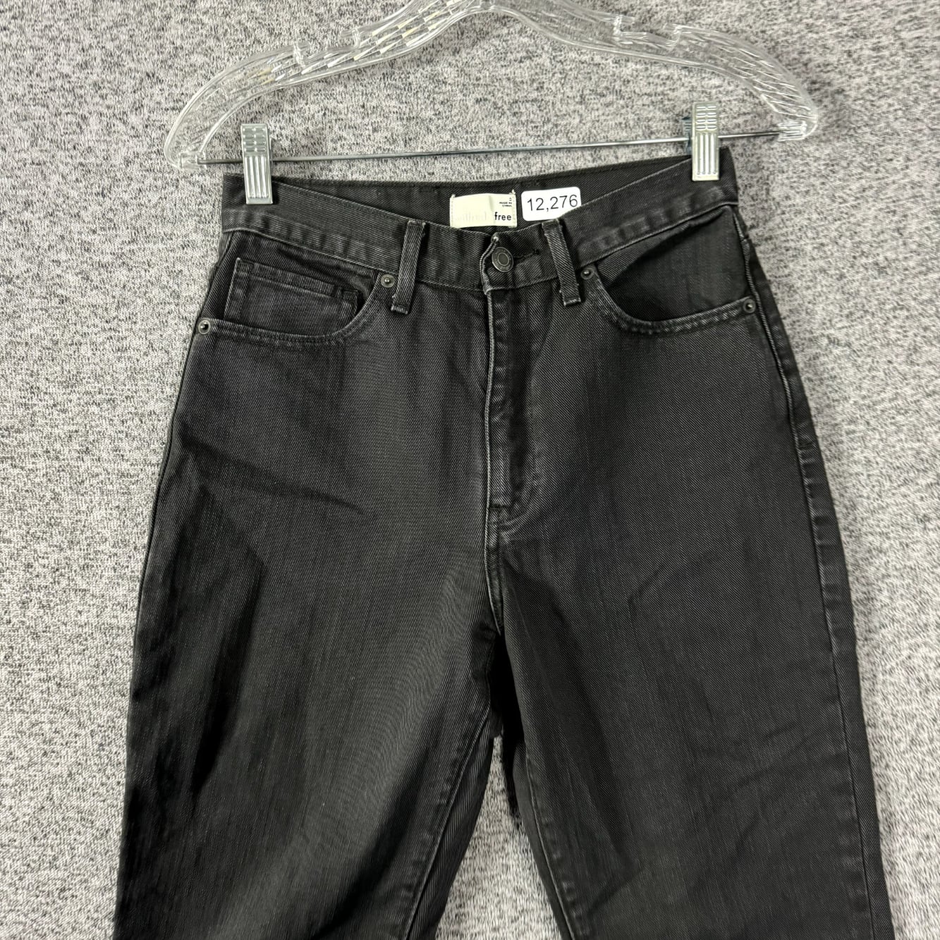 Wilfred Free Women's Size 0 Gray 100% Cotton High Rise Skinny Jeans — image 3 of 8